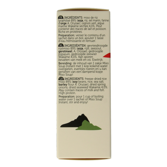 Zuppa di Miso Istantanea Lima 4 x 10 grammi 40 Grammi
