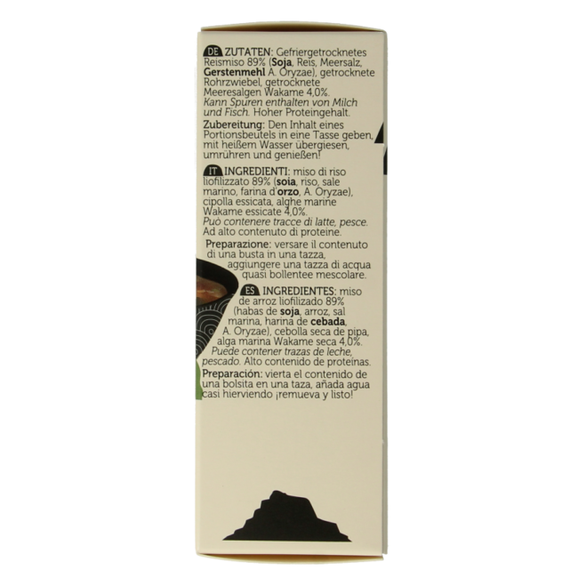 Sopa de miso instantánea Lima 4 x 10 g 40 g