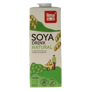 Lima Bebida de soja natural bio 1 litro