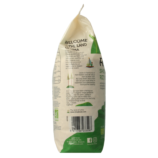 Rundkornreis Bio 1 Kilogramm
