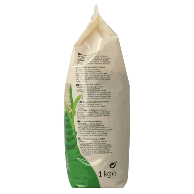 Rundkornreis Bio 1 Kilogramm