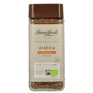 Simon Levelt Cafe organico Arabica instant organic 100 Gram