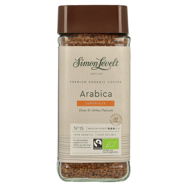 Cafe organico Arabica instant bio 100 Gram