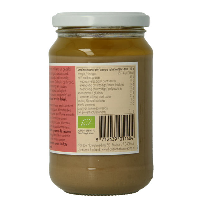 Tahin Bianco Biologico 350 Grammi