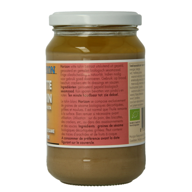 Tahin Bianco Biologico 350 Grammi