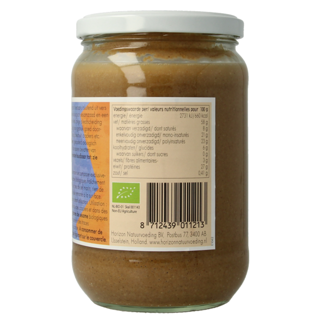 Tahini z solą morską eko bio 650 Gram