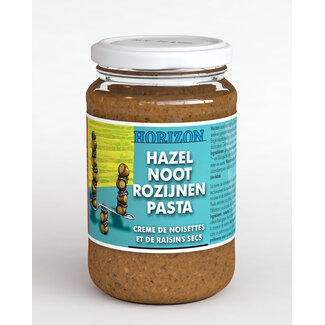 Horizon Hazelnoot rozijnenpasta eko bio 350 Gram