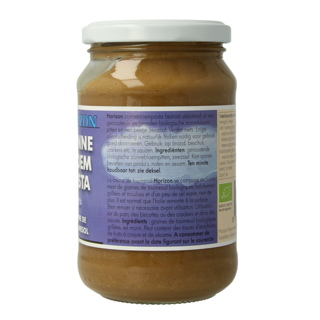 Crema di Girasole Biologica Salata 350 Grammi