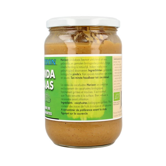 Crema de cacahuete sin sal ecológica bio 650 g