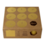 Beeswax tea lights in a box, 9 pieces