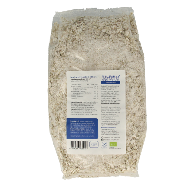 Organic buckwheat flakes 500 Gram