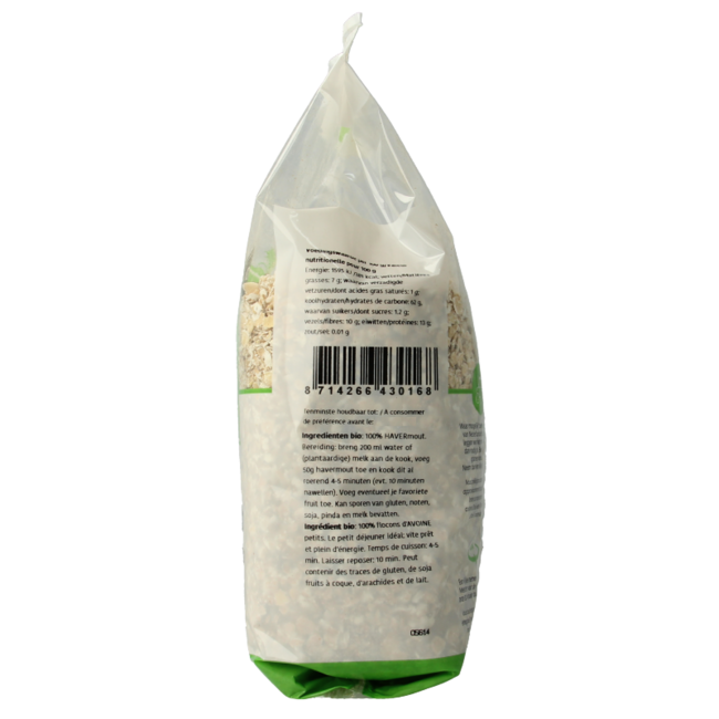 Copos de avena bio 500 g
