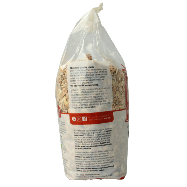 De Halm Muesli extra organic 750 Gram