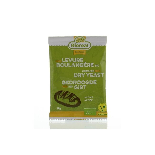 Levadura seca ecológica Bioreal 9 g