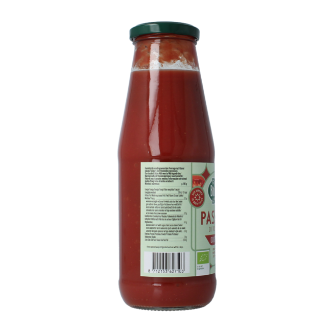 Passata (Przecier) z przetartych pomidorów bio 680 Gramów
