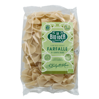 Bioidea Bioidea Farfalle lazos blancos bio 275 gramos