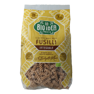 Bioidea Bioidea Fusilli integral spirelli bio 500 gramos