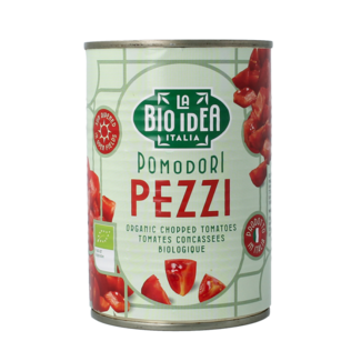 Bioidea Tomates troceados en conserva bio 400 gramos