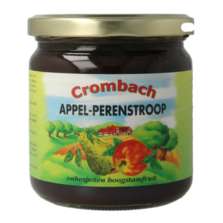 Crombach Sirope de manzana y pera 450 g