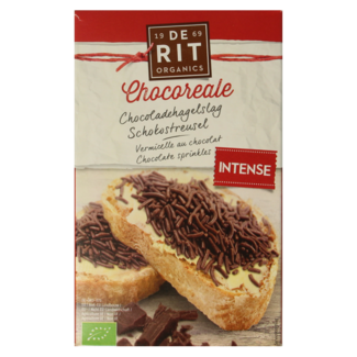 De Rit Chocoreale hagelslag puur bio 225 gramos