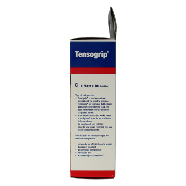 Tensogrip Elastischer Schlauchverband C 1 m x 6,75 cm hautfarben 1 Stück