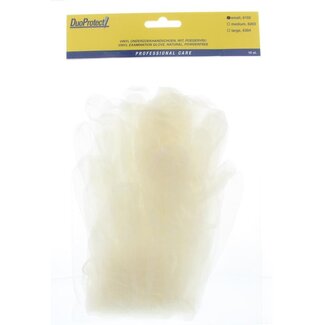Duoprotect Guante Duoprotect de vinilo sin polvo S 10 unidades
