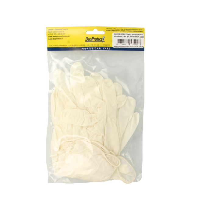 Duoprotect Handschuh Latex puderfrei S 10 Stück