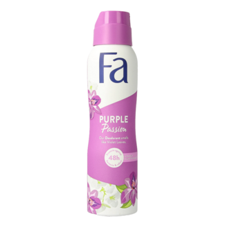 FA FA Deodorant spray purple passion 150 Millilitres