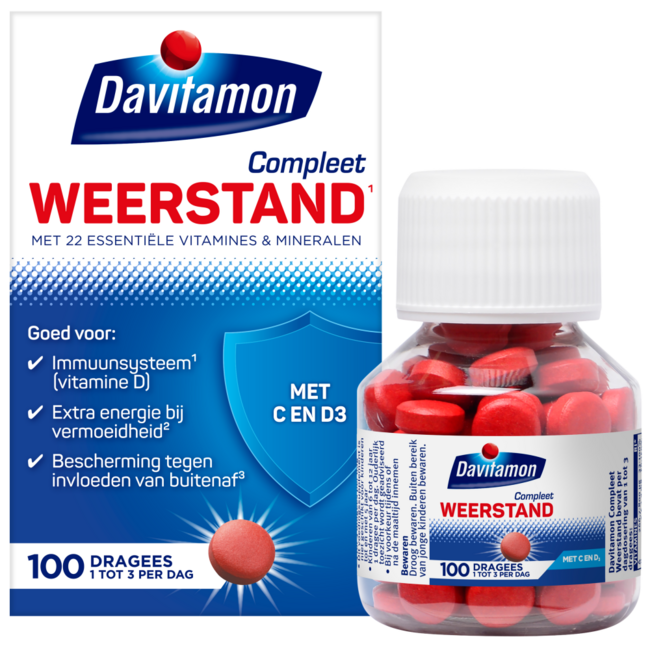 Compleet weerstand 100 Dragees