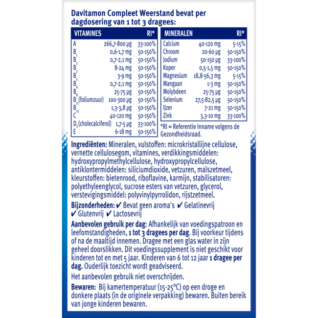 Compleet weerstand 100 Confetti