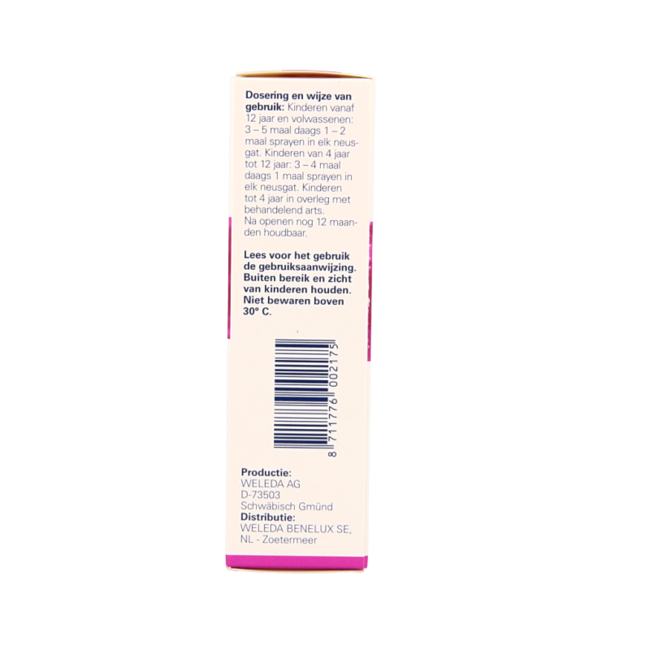 Weleda Gencydo nasal spray 20 Millilitres