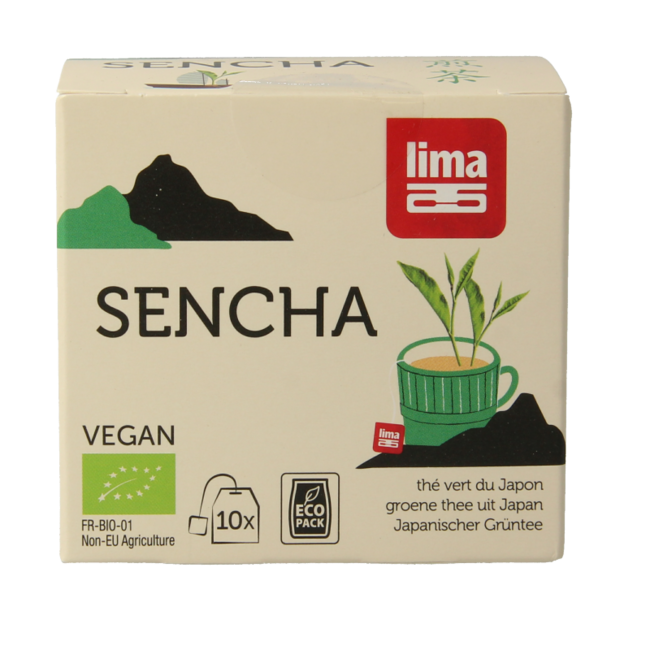 Sencha builtjes bio 15 Gram