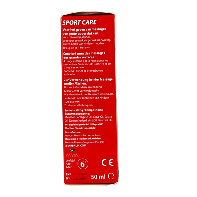 Huile de massage 50 ml