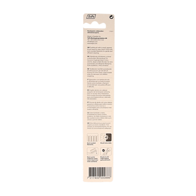 TePe Cepillo de dientes select compact x-soft 1 unidad