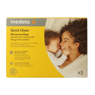 Medela Quick clean worki do sterylizacji w kuchence mikrofalowej 5 sztuk