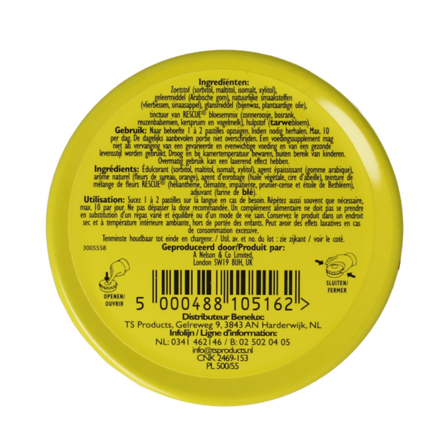 Rescue pastilles orange 50g