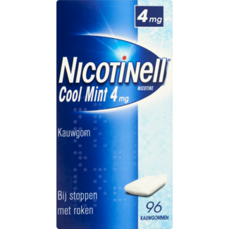 Nicotinell Gomma da masticare cool mint 4mg 96 Pezzi