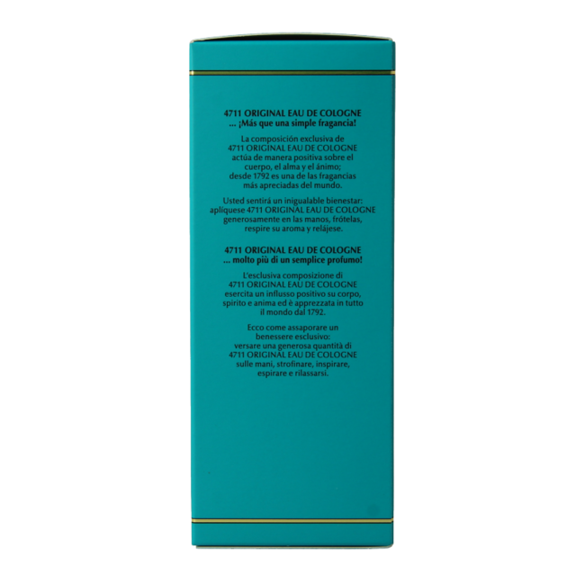 4711 Eau de cologne bottle 100 Millilitres