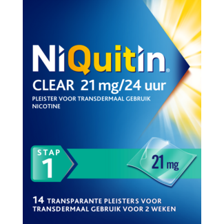 Niquitin NiQuitin Clear Krok 1 21 mg 14 sztuk