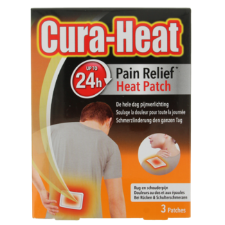Heat-it Parches térmicos para espalda y hombros, 3 unidades
