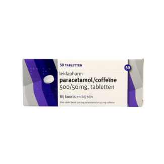 Leidapharm Leidapharm Paracétamol/Caféine CP 550 50 Comprimés