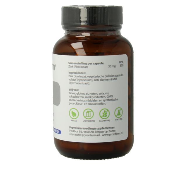 Proviform Picolinate de zinc 30 mg 100 gélules végétales