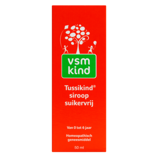 VSM Tussikind syrup sugar-free 50 Millilitre