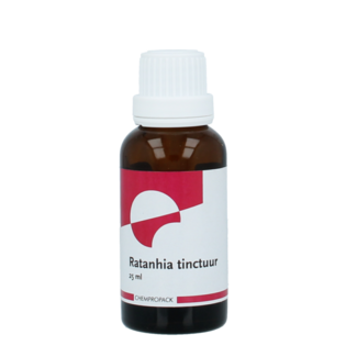 Chempropack Chempropack Ratanhia tinctuur 25 Mililitros