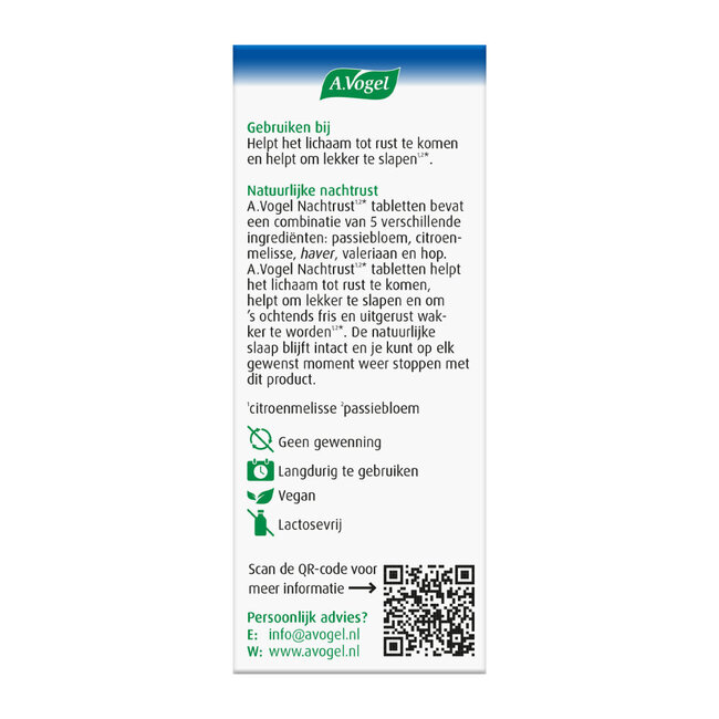 A.Vogel Sommeil 60 comprimés