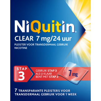 Niquitin Étape 3 7 mg 7 pièces