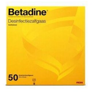 Betadine Betadine Desinfizierende Salbengazen 50 Stück
