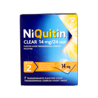 Niquitin NiQuitin Clear Krok 2 14 mg 7 sztuk