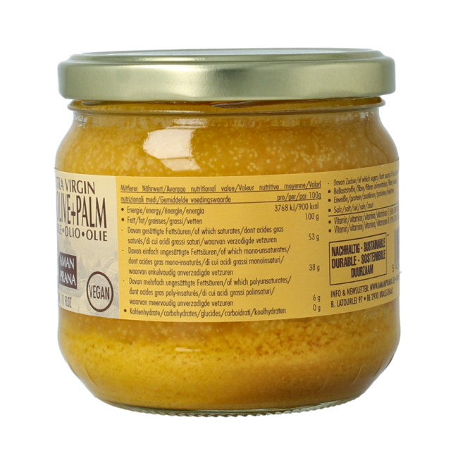 Kokos-olijf-rode palm bio 325 Milliliter