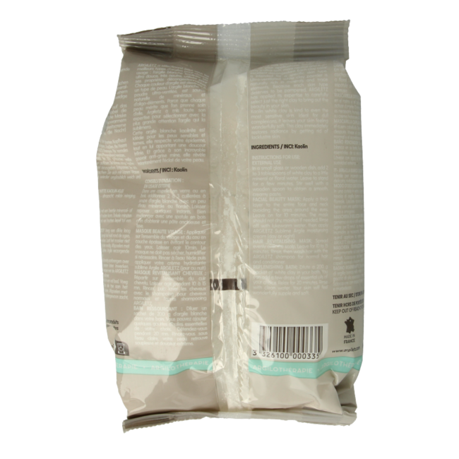 Argiletz Arcilla superfina blanca 200 Gramos